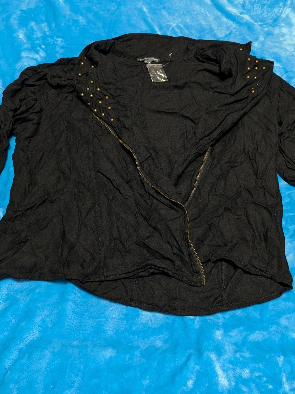 🖤⚡ Rebel Classic: Warehouse One Black Studded Shirt ⚡🖤